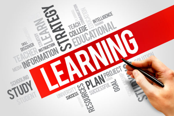 Word art with words related to a Learning Strategy