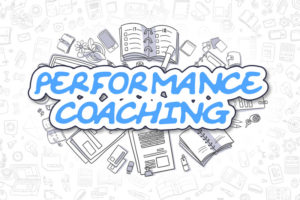 Performance Coaching image with books